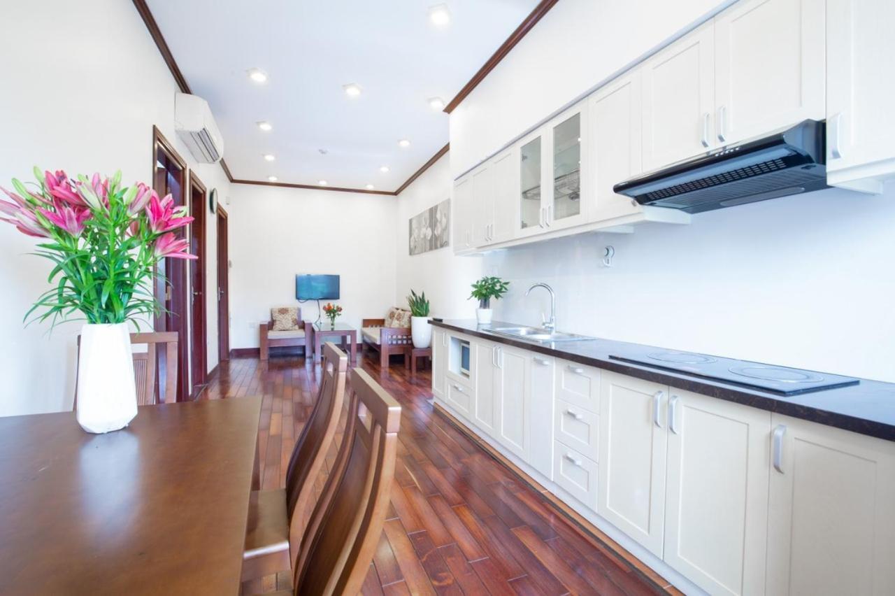 Aparthotel Nine Housing Truc Bach Hanoi Exterior foto