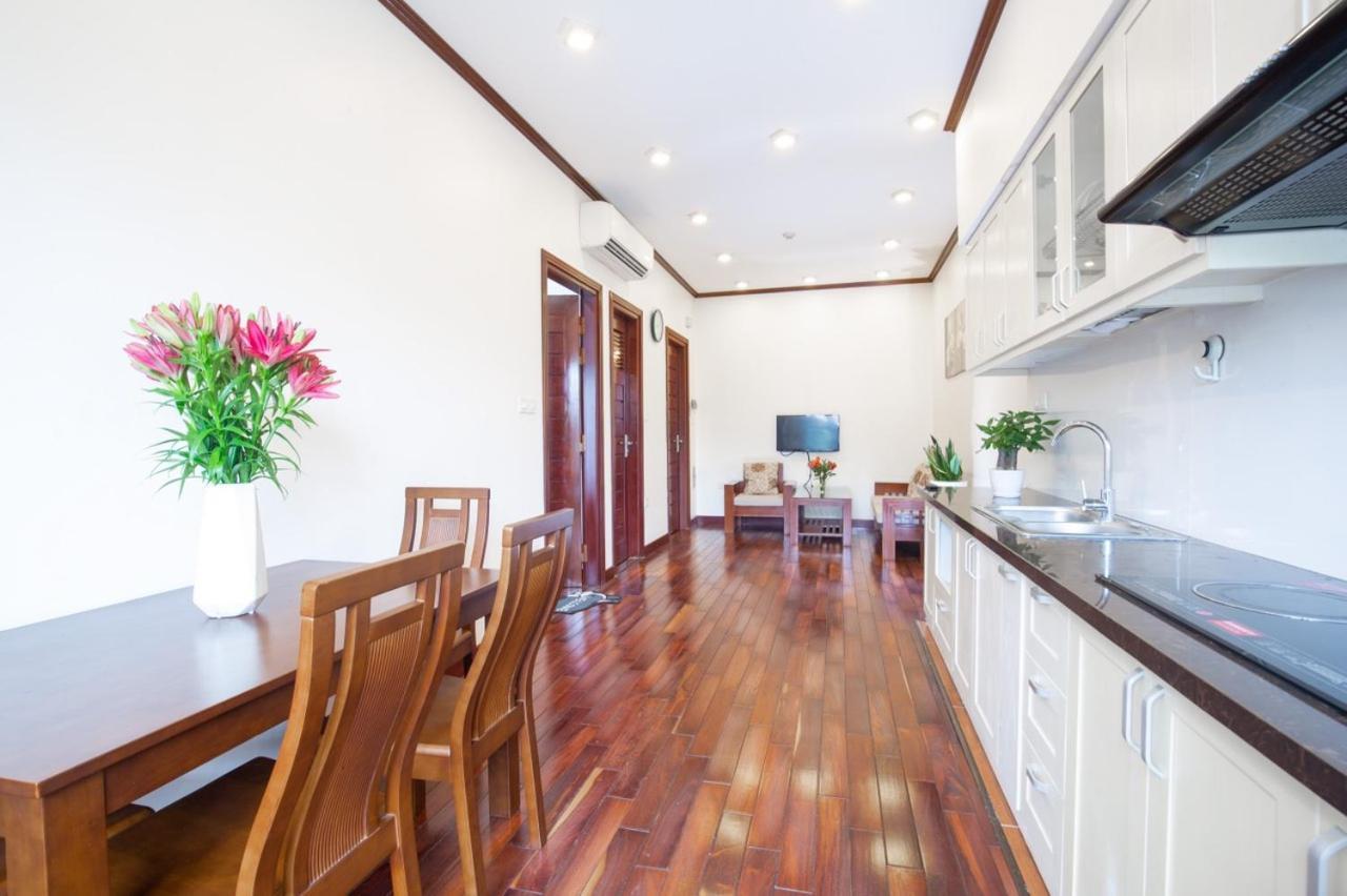 Aparthotel Nine Housing Truc Bach Hanoi Exterior foto